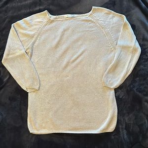 Knit Oversized Cream Sweater